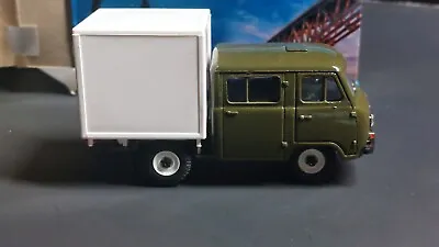 UAZ 33094 Farmer Boxtruck With Isothermal  Box Metal  Diecast 1:43 Russia USSR • $26.50