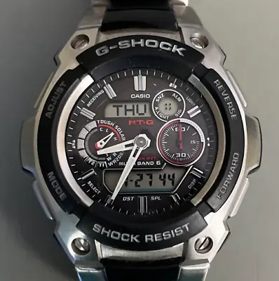 Casio G-shock MTG-1500-1AJF Analog Solar Men's Watch From Japan USED • $190