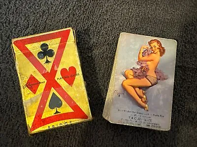 Vintage Pin-up Playing Cards Full 52 Card Deck Gil Elvgren Remembrance Playing • $10