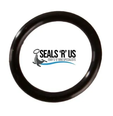 £2 • Buy Metric Black Rubber Seal O-Rings - 3mm To 44mm Inside Dia & 2mm To 3mm Thickness