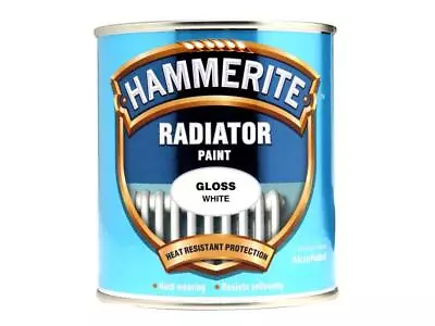  Hammerite Radiator Paint Gloss White 500ml HMMREG500 • £22.41