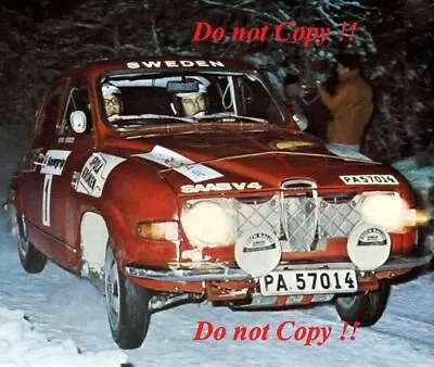 £4 • Buy Stig Blomqvist Saab 96 V4 Swedish Rally 1973 Photograph 1