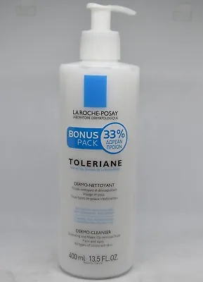 La Roche-Posay Toleriane Dermo-Cleanser Face & Eyes 400ml-13.5 Fl.oz. (+33%free) • $22