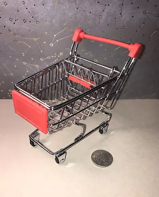 Miniature Shopping Cart Food Metal Brand New L@@k • $8.99