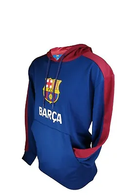 FC Barcelona Pullover Official Soccer Hoodie Sweater 004 - LARGE • $34.99