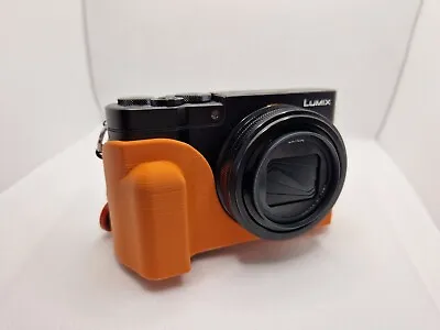 Lumix TZ100 Case GRIP 3D Printed With Small Rig Screw Fixing ORANGE • £9.99