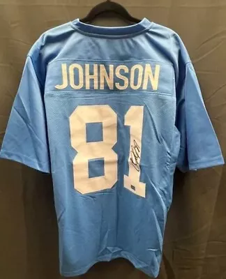 MEGATRON !!!  Calvin Johnson HOF Signed Detroit Lions Jersey AUTO Hologram Sz XL • $239.81