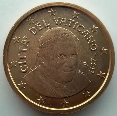 Vatican 1 Euro Cent 2013 • $9.99