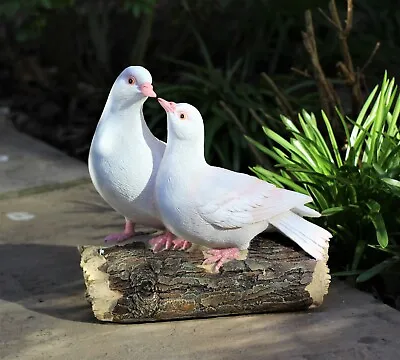 £19.95 • Buy Garden Ornament Love Doves Turtle Home Decor Birds Windlife