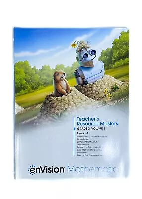 EnVision Math 2020 Teacher Resource Masters Grade 3 Volume 1 NEW Homeschool • $29.99