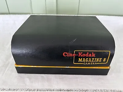 Vintage Cine-Kodak Magazine 8 Movie Camera W/Bag   Daddy Took Great Care Of It  • $51.43