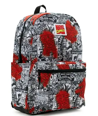 MARVEL Comics Large Backpack 17  Avengers Red • £17.30