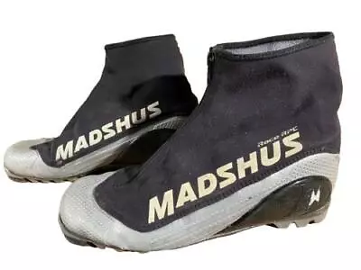 Madshus Race RPC Nordic Cross Country Ski Boots Size EU45 US11.5 NNN Bindings • $48.40