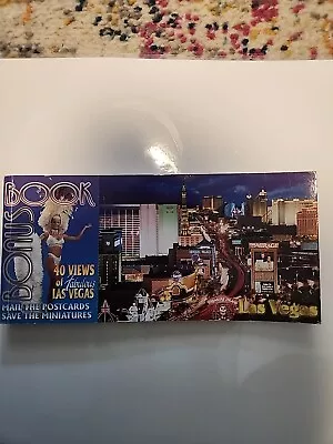 🎲    Las Vegas Bonus Book Of Postcards 40 Views Of Fabulous Las Vegas • $8.50