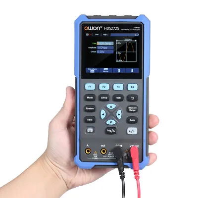 £162.59 • Buy HDS272S 3-in-1 Handheld Digital Oscilloscope True-RMS Multimeter For Car Audio
