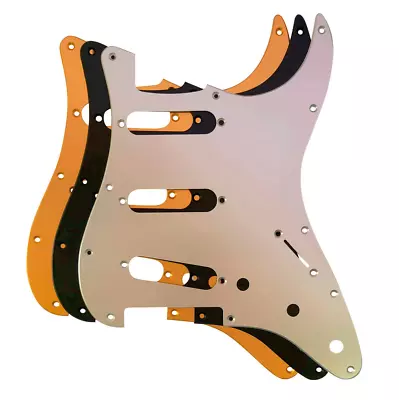 Wozero Anodized Brushed Aluminum Pickguard For Fender Stratocaster SSS Free Ship • $63.65