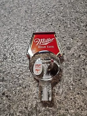 MILLER HIGH LIFE BEER Fly Fishing MEPPS Spinner Lure TAP HANDLE (EX+) • $39