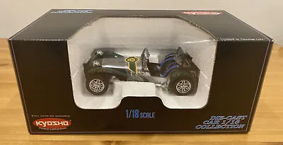Kyosho 1/18 Scale Caterham Super Seven 7020 9800 Clam Shell Wing New And Sealed • £130