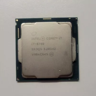 Intel Core I7 8700 3.20GHz 12MB SR3QS LGA1151 CPU/Processor - 6 Cores • £41