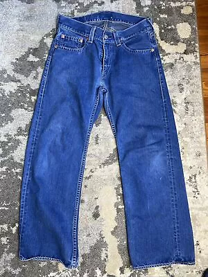 Y2K Levis Jeans Men Size 32 X 32 Blue Denim Loose Baggy Fit Excellent • $200
