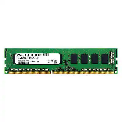 8GB DDR3 PC3-12800E ECC UDIMM (Kingston KVR16E11/8 Equivalent) Server Memory RAM • $10.99