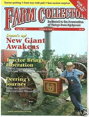 Liberty Tractor William McCormick Deering History New Giant Steam Engine • $13.86