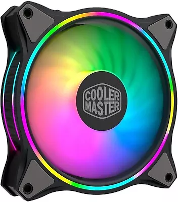 Cooler Master MasterFan MF120 Halo Fans Duo-Ring ARGB - MFLB2DN18NPAR1 • $14.99