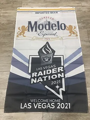 Las Vegas Oakland Raiders Modelo Flag - 3x5 Ft Allegiant Stadium 2021 LV LA • $19.88