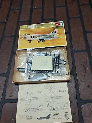 1968 Kit - Tamiya US LTV A-7A Corsair II Fighter Aircraft Model Plane 1:100 • $14.99