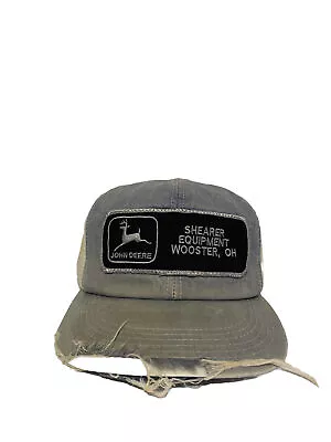 Distressed Vintage John Deere K-Products SnapBack Trucker Hat • $24.99