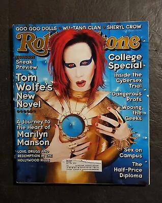 Rolling Stone Magazine Issue 797 October 151999 Marilyn Manson • $13.95