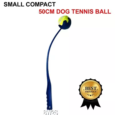 £5.35 • Buy 2 PC Dog Ball Thrower Launcher 50cm Fetch Retrieve Tennis Chucker Toy Long Throw