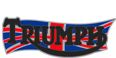 Triumph X2 Stickers/decals For Motorbikes And Helmets 100mm X 35mm • £4.39