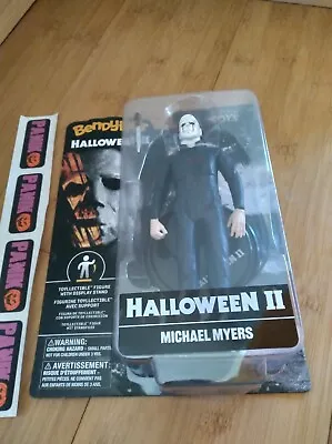 The Noble Collection Toys BendyFigs Halloween II Michael Myers 7  Figure • $17.99