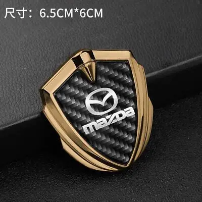 3D Metal Car Body Front Rear Trunk Side Fender Badge Logo Emblem For Mazda Gold • $12.99