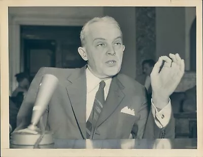 1955 Paul Butler Chairman Democratic National Committee Elections Vintage Photo • $24.99