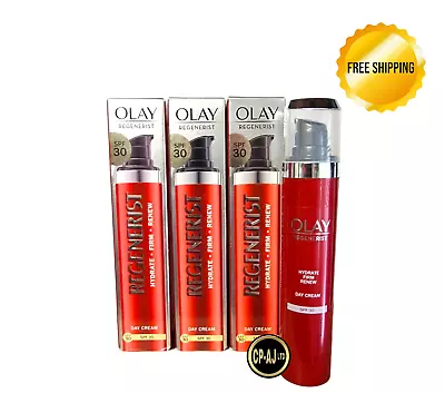 £26.49 • Buy 3 X Olay Regenerist 3 Point Anti-Ageing Face Cream SPF30 50ml