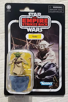 Star Wars Vintage Collection Yoda VC218 3.75 Scale Action Figure 2022 MOC New • $16.99