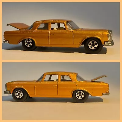 MATCHBOX 🔥 LESNEY SUPERFAST 1970 MERCEDES 300 SE -Early Thin Wheels !! • £21.86