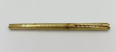 MONTBLANC 14K Gold 585 Noblesse Fountain Pen Gold Plated Vintage • $50