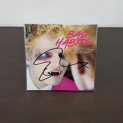 ED SHEERAN - Bad Habits SIGNED CD Single - NEW SEALED - FREE SHIP • $24.95