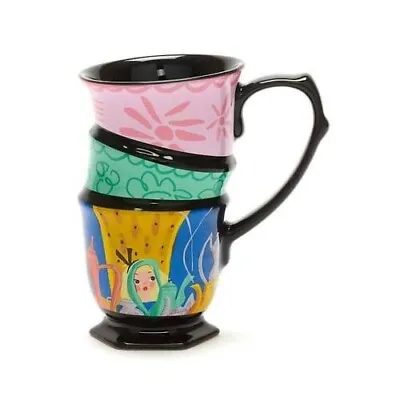 Disney Alice In Wonderland 70th Mary Blair Mad Hatter Stacked Mug - Fast Ship! • $24.95