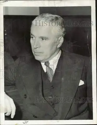 1952 Press Photo Film Actor Charlie Chaplin Reportedly Mobbed In London • $15.88