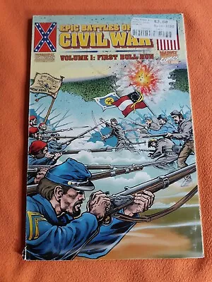 Epic Battles Of The Civil War  #1- Bull Run-marvel Comics Tpb- 1998 • $4.99