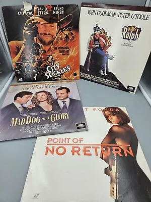 LASERDISC LOT: Of 4 Point Of No Return Maddog And Glory King Raplh City Slickers • $15.20