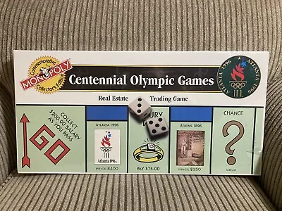 Monopoly Sealed 1996 Centennial Olympic Games Commemorative Collector's Edit NIB • $15.44