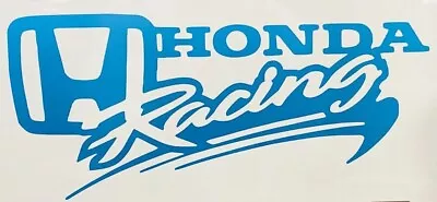 Honda Racing Vinyl Decal Many Colors & Sizes Avail Buy 2 Get 1 FREE & Free Ship! • $5.99