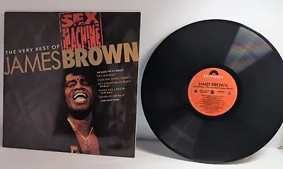 James Brown - Sex Machine: The Very Best Of James Brown LP Vinyl UK Pressing VG+ • $42