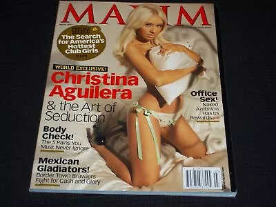 2007 March Maxim Magazine - Christina Aguilera Men's Issue - L 9257 • $39.99