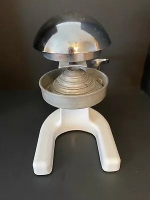 Heavy Duty White Enameled Steel / Chrome Juicer Manual Lever Vintage. • $29